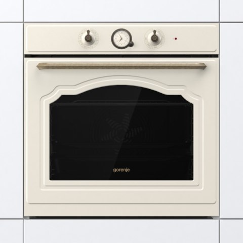 Gorenje Oven | BOS67372CLI | 77 L | Multifunctional | AquaClean | Mechanical | Steam function | Height 59.5 cm | Width 59.5 cm |