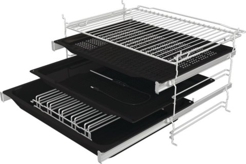 Gorenje Oven | BPSA6747A08WG | 77 L | Electric | AquaClean | Mechanical control | Steam function | Height 59.5 cm | Width 59.5 c