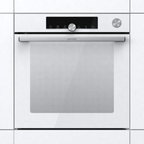 Gorenje Oven | BPSA6747A08WG | 77 L | Electric | AquaClean | Mechanical control | Steam function | Height 59.5 cm | Width 59.5 c