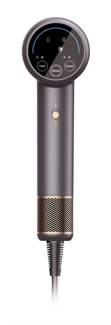 Jimmy | Hair Dryer | F8 | 1600 W | Number of temperature settings 3 | Ionic function | Diffuser nozzle | Grey