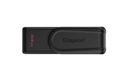 Kingston USB Flash Drive | DataTraveler Exodia S | 64 GB | USB 3.2 Gen 1 | Black