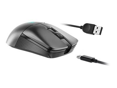 Lenovo | Wireless Gaming Mouse | Legion M600s Qi | Gaming Mouse | 2.4GHz, Bluetooth, USB wired | Storm Grey