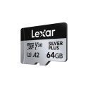 Lexar Professional SILVER PLUS microSDXC UHS-I Card 64 GB