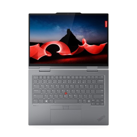Lenovo ThinkPad X1 2-in-1 Gen 9 Touch 14 WUXGA ULT7-155U/32GB/1TB/Intel Graphics/Nordic Backlit kbd/Grey/FP/LTE Upgradable/3Y Wa