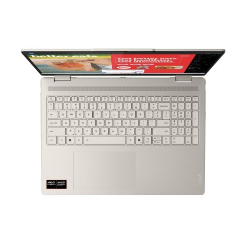 Lenovo Yoga 7 2-w-1 16AKP10 | Seashell | 16 " | OLED | Ekran dotykowy | 2,8K WQXGA+ | 2880 x 1800 pikseli | AMD Ryzen AI 7 | 350