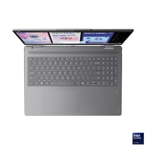 Lenovo Yoga 7 2-w-1 16ILL10 | Luna Grey | 16 " | OLED | Ekran dotykowy | WQXGA+ | 2880 x 1800 pikseli | Błyszczący | Intel Core