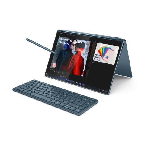 Lenovo Yoga Book 9 14IAH10 | Tidal Teal | 2x14 " | OLED | Ekran dotykowy | 2,8K WQXGA+ | 2880 x 1800 pikseli | Błyszczący | Inte