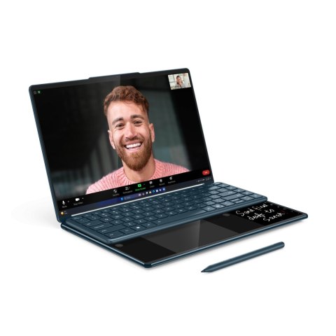 Lenovo Yoga Book 9 14IAH10 | Tidal Teal | 2x14 " | OLED | Ekran dotykowy | 2,8K WQXGA+ | 2880 x 1800 pikseli | Błyszczący | Inte