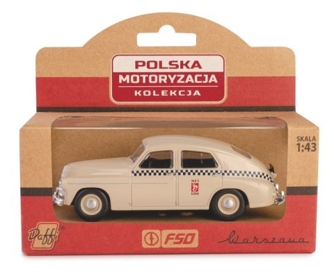 Kolekcja PRL - Warszawa M20 Taxi Piaskowy