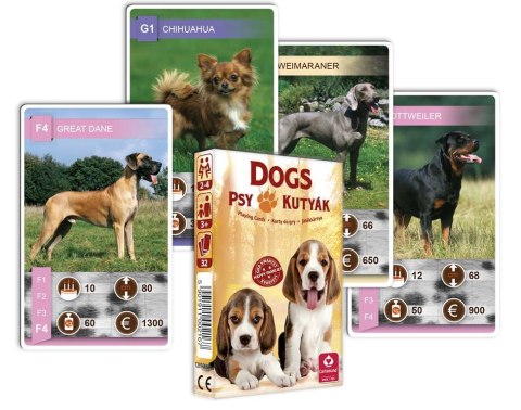 Kwartet | Psy | 32 karty do gry