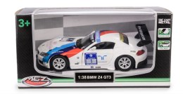 MSZ - BMW Z4 GT3 Biały-Niebieski, skala 1:38