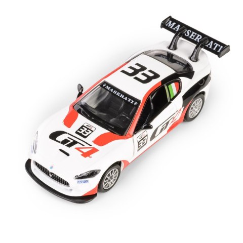 MSZ - Maserati Granturismo MC GT4 Biały, skala 1:43