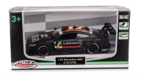 MSZ - Mercedes AMG C 63 DTM Czarny, skala 1:43