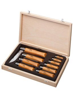 Opinel Zestaw Carbon 10szt skrzynia 02-12