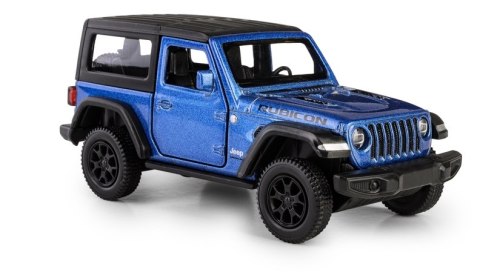 RMZ City - Jeep Wrangler Rubicon 2021 Hard Top Niebieski, skala 1:35