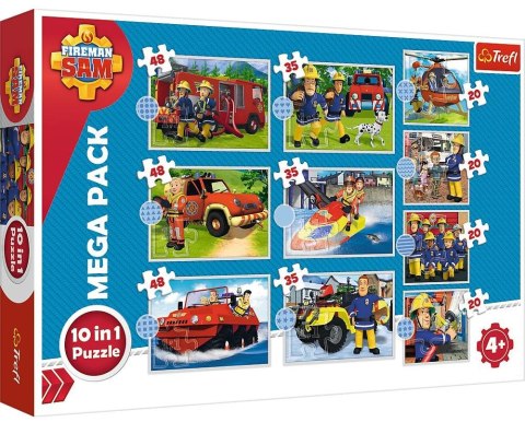 Trefl: Puzzle 10w1 - Poznaj ekipę Strażaka Sama