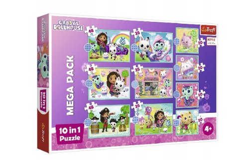 Trefl: Puzzle 10w1 - W świecie Gabi