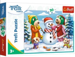 Trefl: Puzzle 30el. - Treflix Christmass Edition