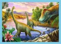 Trefl: Puzzle 4w1 - Wyjątkowe dinozaury