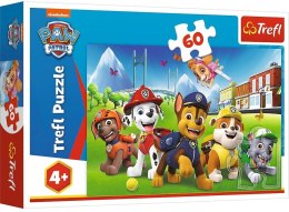Trefl: Puzzle 60el. - Psi Patrol: Psi Patrol na polanie