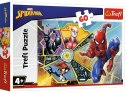Trefl: Puzzle 60el. - Spiderman: W sieci