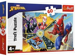 Trefl: Puzzle 60el. - Spiderman: W sieci