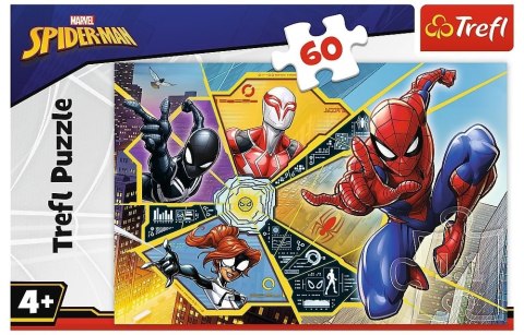Trefl: Puzzle 60el. - Spiderman: W sieci