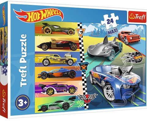 Trefl: Puzzle maxi 24el. - Hot Wheels