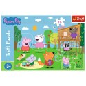 Trefl: Puzzle maxi 24el. - Świnka Peppa: Zabawy na polanie