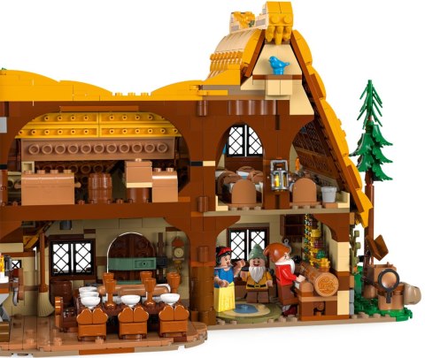 LEGO 43242 Disney Chatka Królewny Śnieżki i siedmi