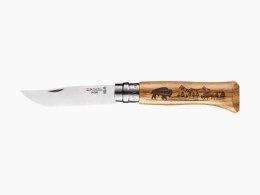 Opinel Nóż Animalia Oak Buffalo 08 Blister