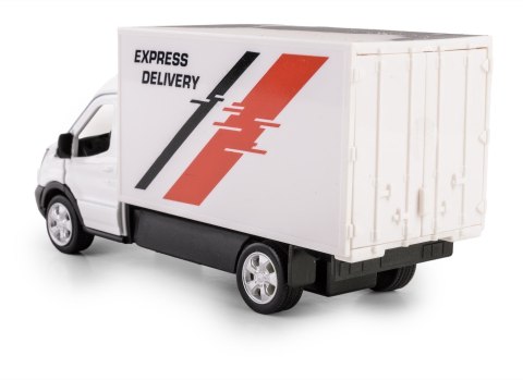 RMZ City - Ford Transit Chassis Cab 2018 Biały, skala 1:43