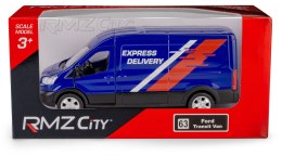 RMZ City - Ford Transit Van 2018 Niebieski, skala 1:43
