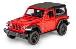 RMZ City - Jeep Wrangler Rubicon 2021 Soft Top Czerwony, skala 1:35