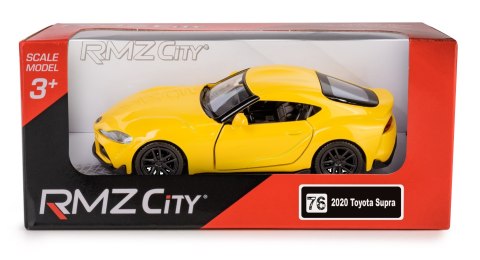 RMZ City - Toyota Supra 2020 Żółta, skala 1:36