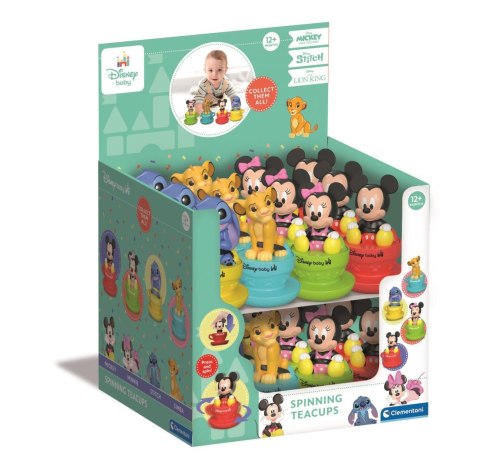 Clementoni: Baby - Wirujące Mickey i Minnie