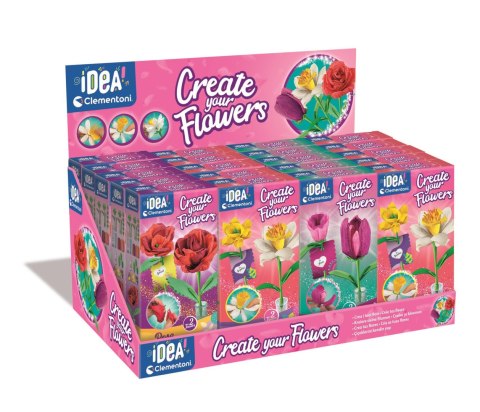 Clementoni: Idea - Mini Fabryka Kwiatów - Display