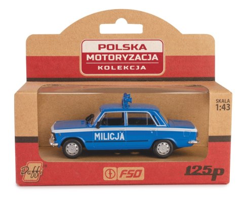 Kolekcja PRL - Fiat 125P Milicja