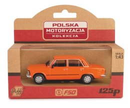 Kolekcja PRL - Fiat 125P Pomarańczowy