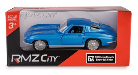 RMZ City - Chevrolet Corvette Stingray Split Window 1963 544058 Niebieski