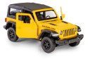 RMZ City - Jeep Wrangler Rubicon 2021 Soft Top Żółty, skalai 1:35