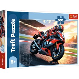 Trefl: Puzzle 100el. - Szybki motocykl
