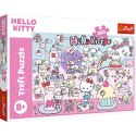 Trefl: Puzzle 300el. - Poznaj Świat Hello Kitty
