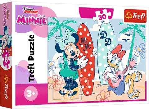 Trefl: Puzzle 30el. - Kolorowa Minnie - Disney Minnie