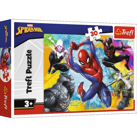 Trefl: Puzzle 30el. - Kolory spider-mana