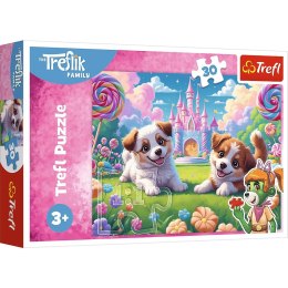 Trefl: Puzzle 30el. - Świat pełen usmiechu