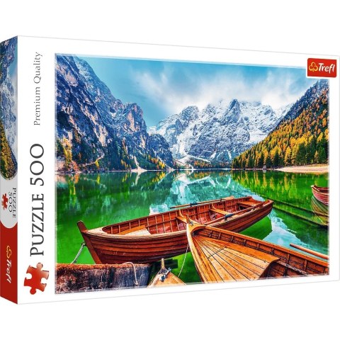 Trefl: Puzzle 500el. - Jezioro Braies, Włochy