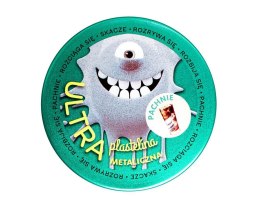 Ultra Plastelina Pachnąca - srebrna metaliczna, zapach coli, zielona puszka