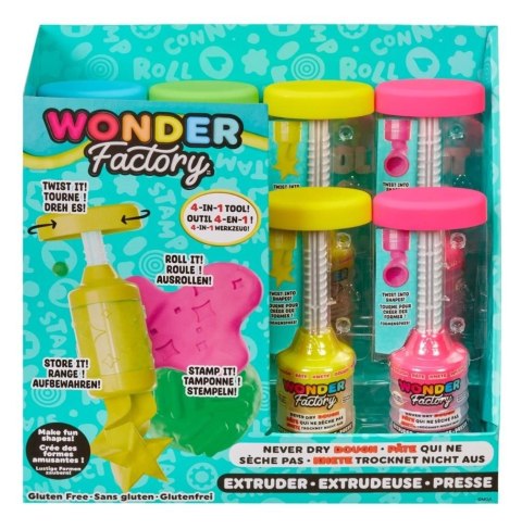 Wonder Factory: Never Dry Dough Extruder Asst in PDQ