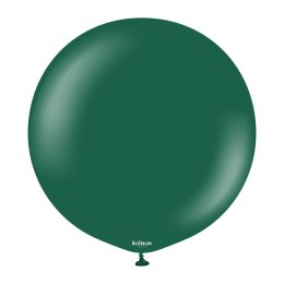 Balony lateksowe Kalisan Dark Green, c. zielony 45cm, 25 szt.